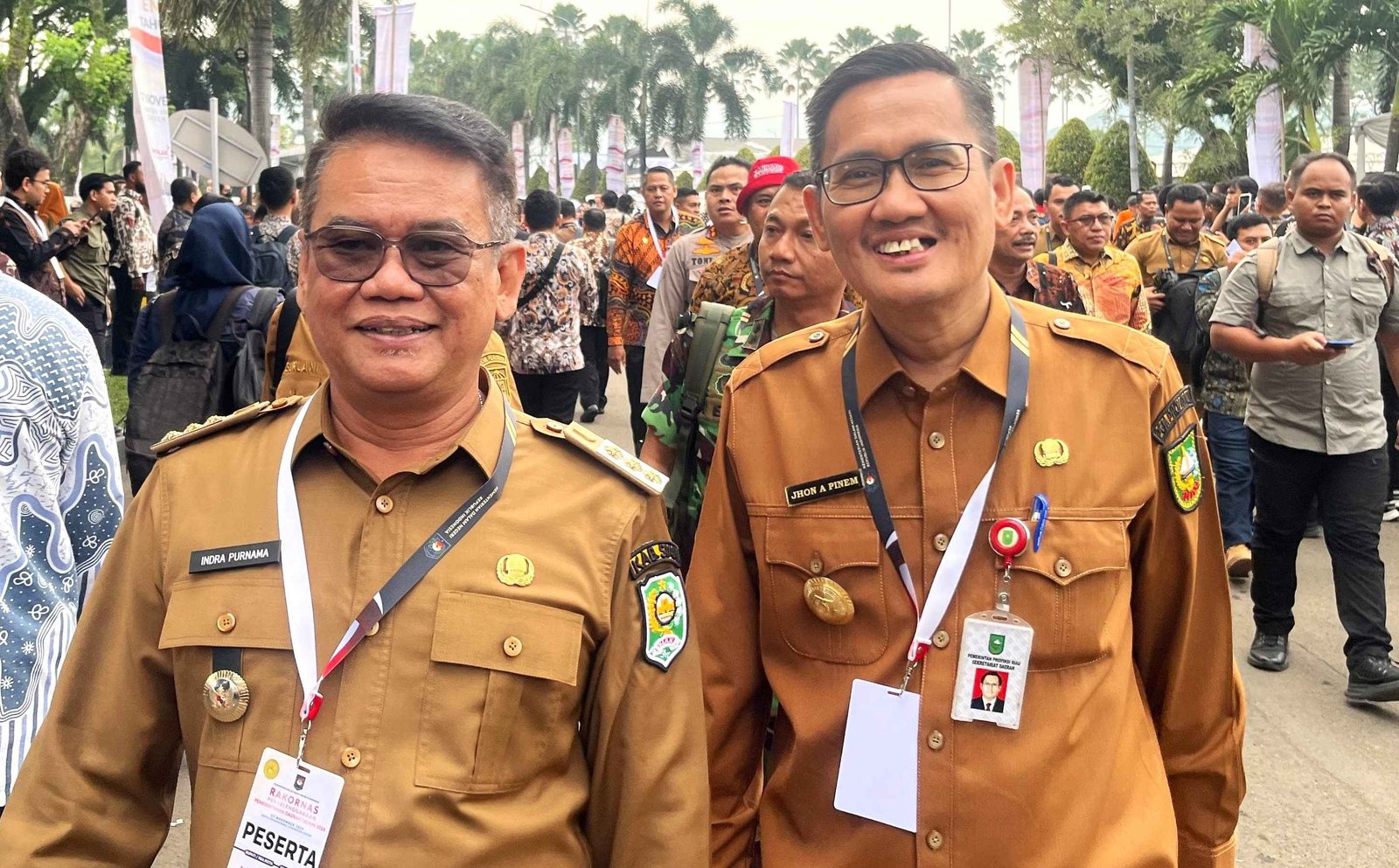 PJS Bupati siak hadiri Rakornas Penyelenggaraan, Dengarkan Arahan Presiden Prabowo
