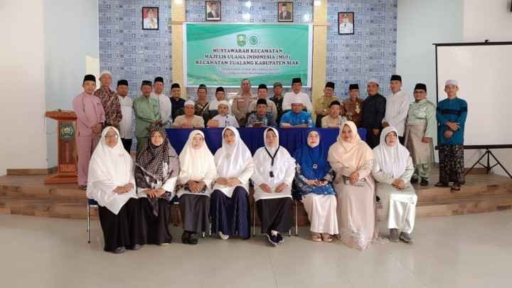 Tidak Ada Calon Lain Khairuddin Rasul Diminta Kembali Pimpin MUI kecamatan Tualang 