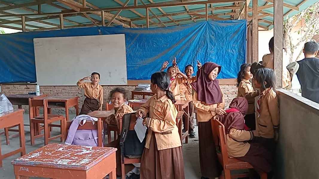 Siswa SDN 10 Minas Belajar di Ruang Darurat, Menunggu Kepastian Hibah Lahan